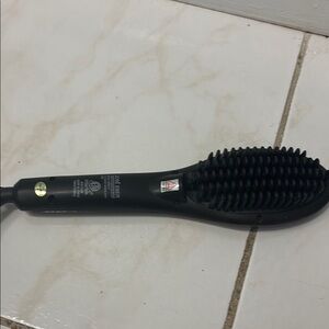 Black Hair Straightening Brush